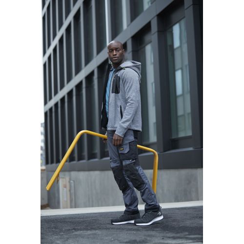 8041 Sudadera con capucha y forro polar Flexiwork negro